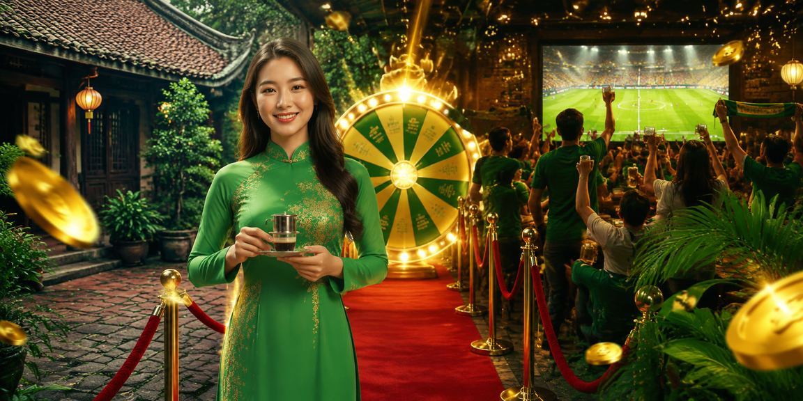 Người dùng Ninh Bình thưởng thức giải trí casino tại quán cà phê buổi tối